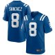 Men's Indianapolis Colts Rigoberto Sanchez Nike Royal Game Jersey