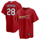 Nike Men's St. Louis Cardinals #28 Nolan Arenado Red Alternate Official Replica Player Jersey