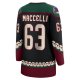 Women's Arizona Coyotes Matias Maccelli Fanatics Black Home Breakaway Player Jersey