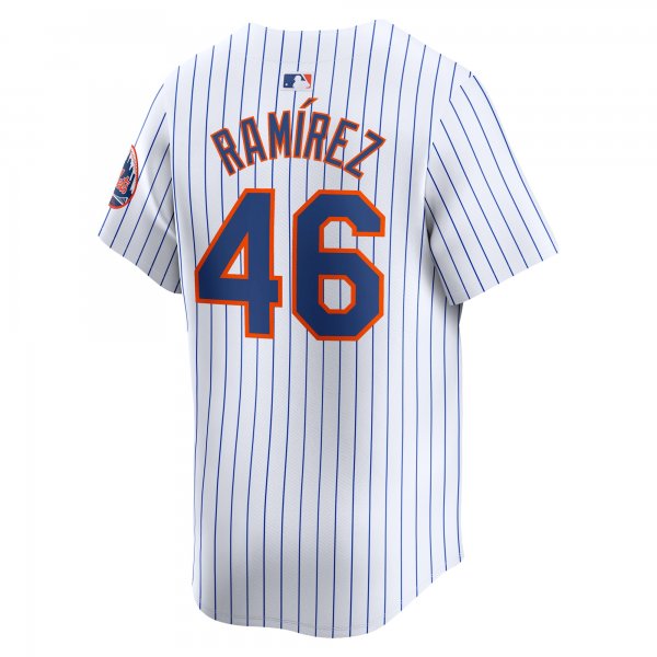 Men's New York Mets Yohan Ramirez Nike White Home Limited Player Jersey