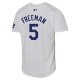 Youth Los Angeles Dodgers Freddie Freeman Nike White Home Limited Player Jersey