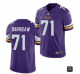 Men Minnesota Vikings #71 Christian Darrisaw Purple 2021 Vapor Untouchable Limited Stitched NFL Jersey