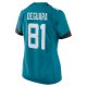 Women's Jacksonville Jaguars Josiah Deguara Nike  Teal Team Game Jersey