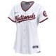 Women's Washington Nationals Nike White #1 Mom Home Limited Jersey