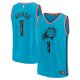 Men's Phoenix Suns Devin Booker Fanatics Teal Fastbreak Jersey - City Edition