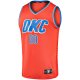 Men's Oklahoma City Thunder  Fanatics Orange  Fast Break Custom Replica Jersey - Statement Edition