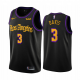 Men's Nike Los Angeles Lakers #3 Anthony Davis Black 2019-20 City Creative NBA Jersey