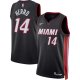 Unisex Miami Heat Tyler Herro Nike Black Swingman Jersey - Icon Edition