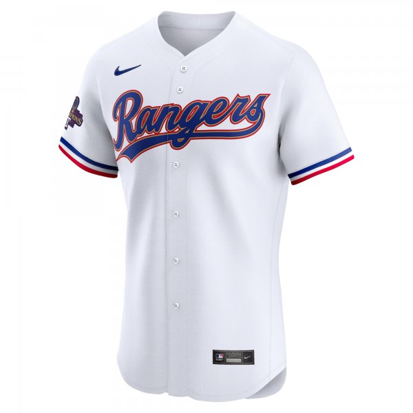 Men's Texas Rangers Jonah Heim Nike White 2024 Gold Collection Elite Player Jersey