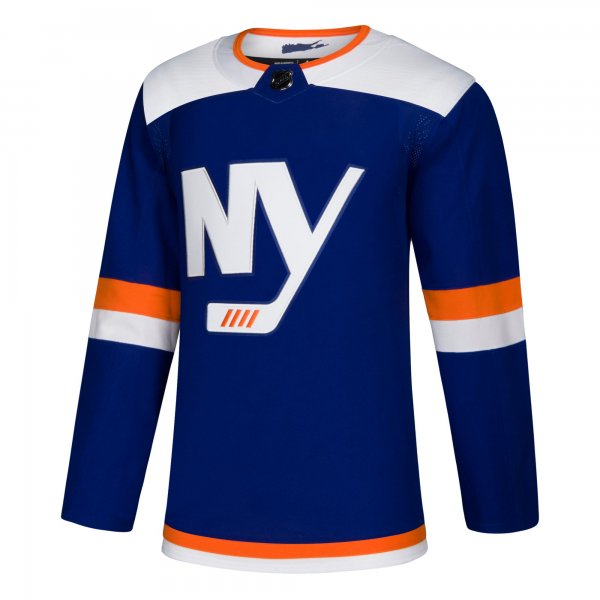 Men's New York Islanders adidas Blue Alternate Blank Jersey