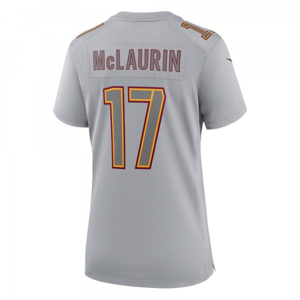 Women's Washington Commanders Terry McLaurin Nike Gray Atmosphere Fashion Game Jersey