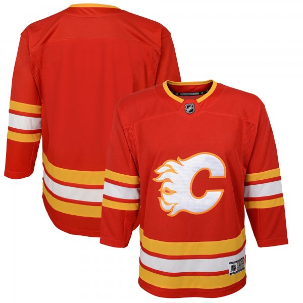 Youth Calgary Flames Red Home Premier Jersey