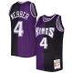 Men's Sacramento Kings Chris Webber Mitchell & Ness Purple/Black Hardwood Classics 2000/01 Split Swingman Jersey