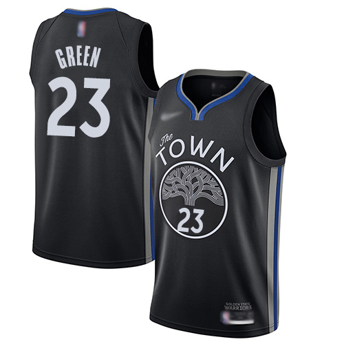 Golden State Warriors #23 Draymond Green Black NBA Swingman City Edition 2019/20 Jersey