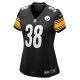 Women's Pittsburgh Steelers Mykal Walker Nike  Black Team Game Jersey