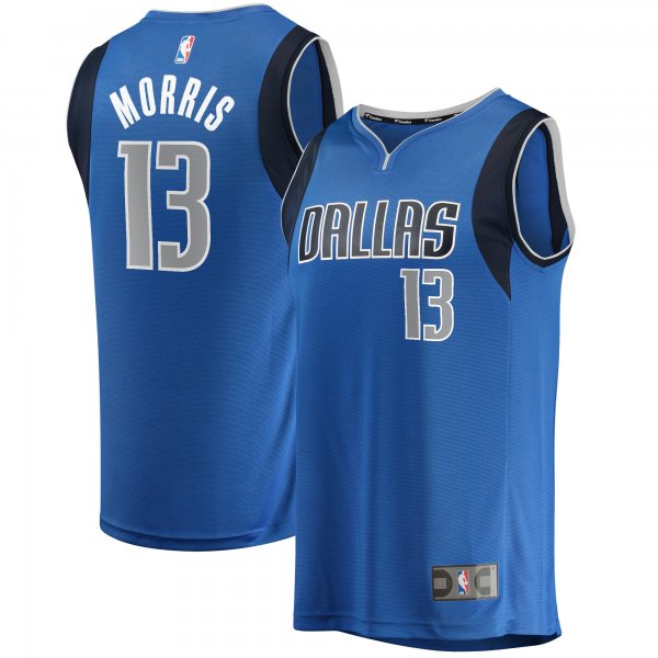 Youth Dallas Mavericks Markieff Morris Fanatics Blue Fast Break Player Jersey - Icon Edition