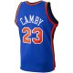 Men's New York Knicks Marcus Camby Mitchell & Ness Blue 1998/99 Hardwood Classics Swingman Jersey