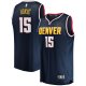 Men's Denver Nuggets Nikola Jokic Fanatics Navy Fast Break Player Jersey - Icon Edition