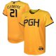 Youth Pittsburgh Pirates Roberto Clemente Nike Gold City Connect Replica Player Jersey