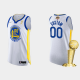 2022 NBA Finals Champions Men's Golden State Warriors Custom White Association White Jersey