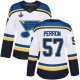 St. Louis Blues #57 David Perron White Road Stanley Cup Final Bound Women's Stitched NHL Jersey