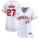 Women's Los Angeles Angels Mike Trout Nike White Home Limited Player Jersey