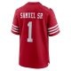 Men's San Francisco 49ers Deebo Samuel Sr Nike Scarlet Men's Nike Game Jersey