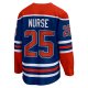 Men's Edmonton Oilers Darnell Nurse Fanatics Royal Home Breakaway Player Jersey