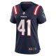 Women's New England Patriots Brenden Schooler Nike Navy Game Player Jersey