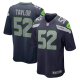 Men's Seattle Seahawks Darrell Taylor Nike College Navy Game Jersey