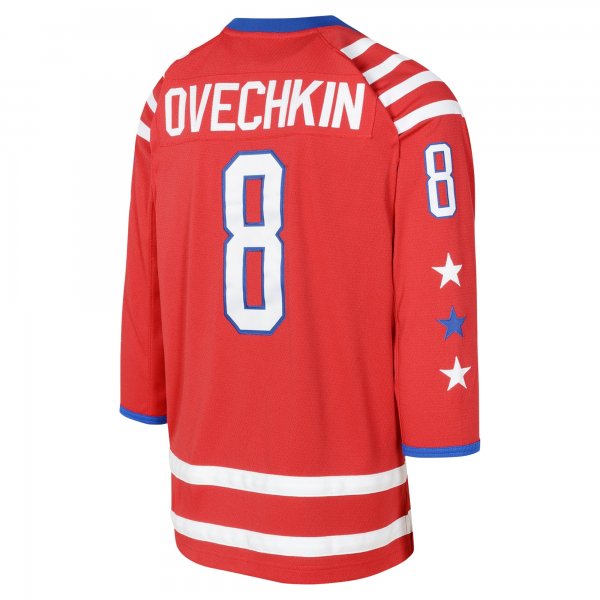 Youth Washington Capitals Alexander Ovechkin Mitchell & Ness Red 2015 Blue Line Player Jersey