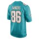 Men's Miami Dolphins Braylon Sanders Nike Aqua Game Player Jersey