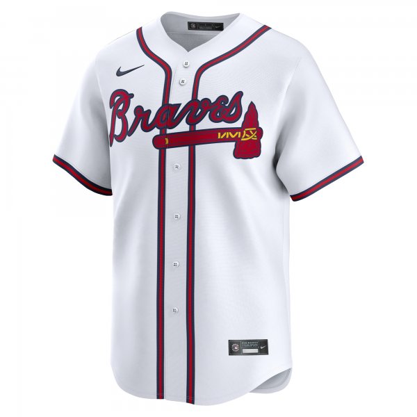 Men's Atlanta Braves Jarred Kelenic Nike White Home Limited Player Jersey