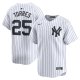 Men's New York Yankees Gleyber Torres Nike White Home Limited Player Jersey