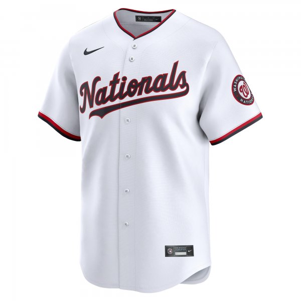 Men's Washington Nationals Nike White Home Limited Pick-A-Player Retired Roster Jersey