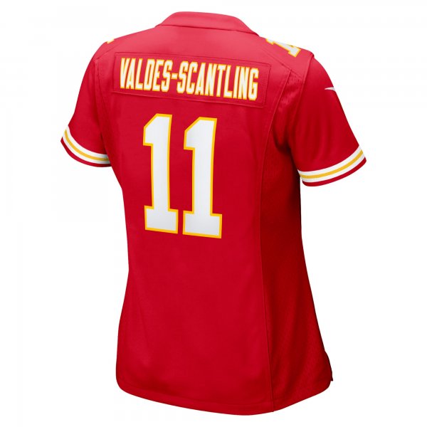 Women's Kansas City Chiefs Marquez Valdes-Scantling Nike Red Game Jersey