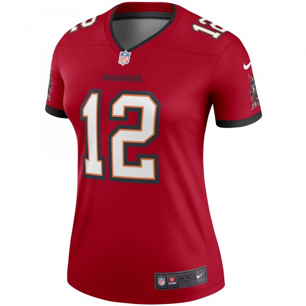 Women's Tampa Bay Buccaneers Tom Brady Nike Red Legend Jersey