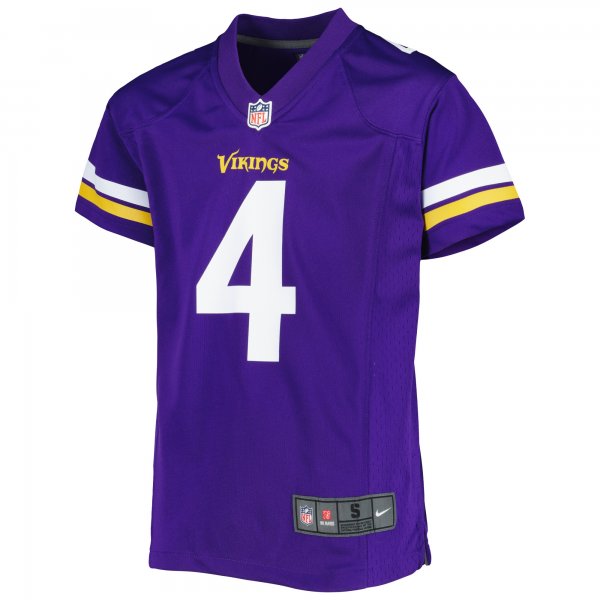 Youth Minnesota Vikings Dalvin Cook Nike Purple Game Jersey