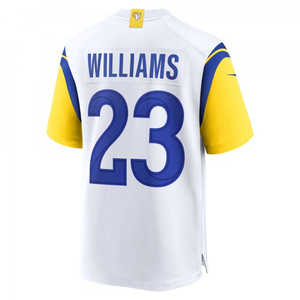 Men's Los Angeles Rams Kyren Williams Nike  White  Game Jersey