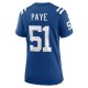 Women's Indianapolis Colts Kwity Paye Nike Royal Game Jersey