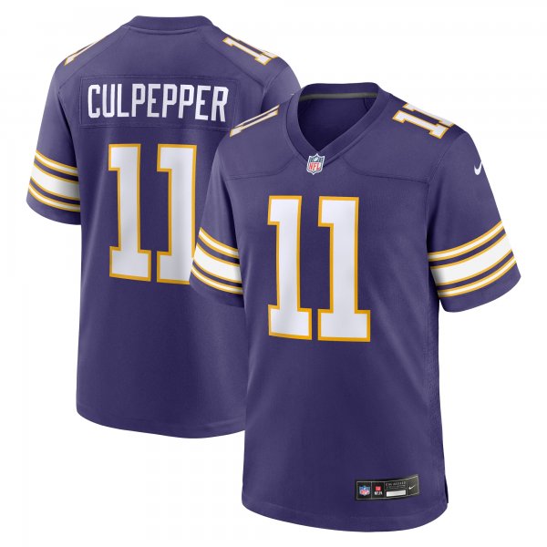 Men's Minnesota Vikings Daunte Culpepper Nike Purple Classic Retired Player Game Jersey