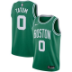 Men's Nike Boston Celtics #0 Jayson Tatum Green Swingman Icon Edition NBA Jersey