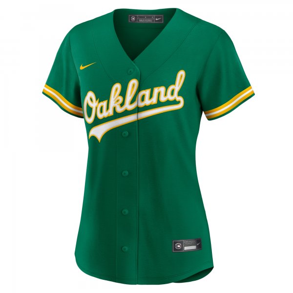 Women's Oakland Athletics Nike Kelly Green Alternate Replica Team Jersey