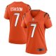 Women's Cincinnati Bengals Boomer Esiason Nike Orange Retired Game Jersey