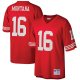 Men's San Francisco 49ers Joe Montana Mitchell & Ness Scarlet Big & Tall 1990 Retired Player Replica Jersey