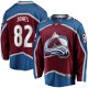 Men's Colorado Avalanche Caleb Jones Fanatics Maroon Home Premier Breakaway Player Jersey