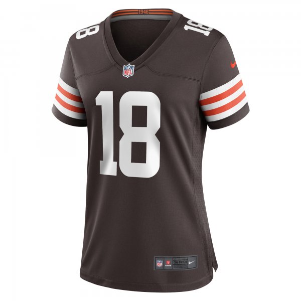 Women's Cleveland Browns David Bell Nike Brown Game Jersey