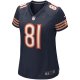 Women's Chicago Bears Doug Atkins Nike Navy Game Retired Player Jersey