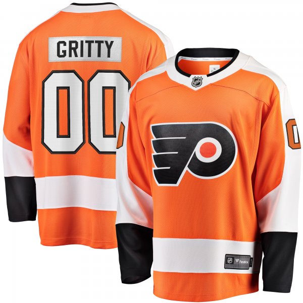 Men's Philadelphia Flyers Gritty Fanatics Orange Breakaway Player Jersey