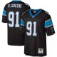 Men's Carolina Panthers Kevin Greene Mitchell & Ness Black Big & Tall 1996 Retired Player Replica Jersey